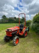 KUBOTA B1550 COMPACT TRACTOR WITH FLAIL MOWER, COMES WITH KILWORTH FLAIL MOWER *PLUS VAT*
