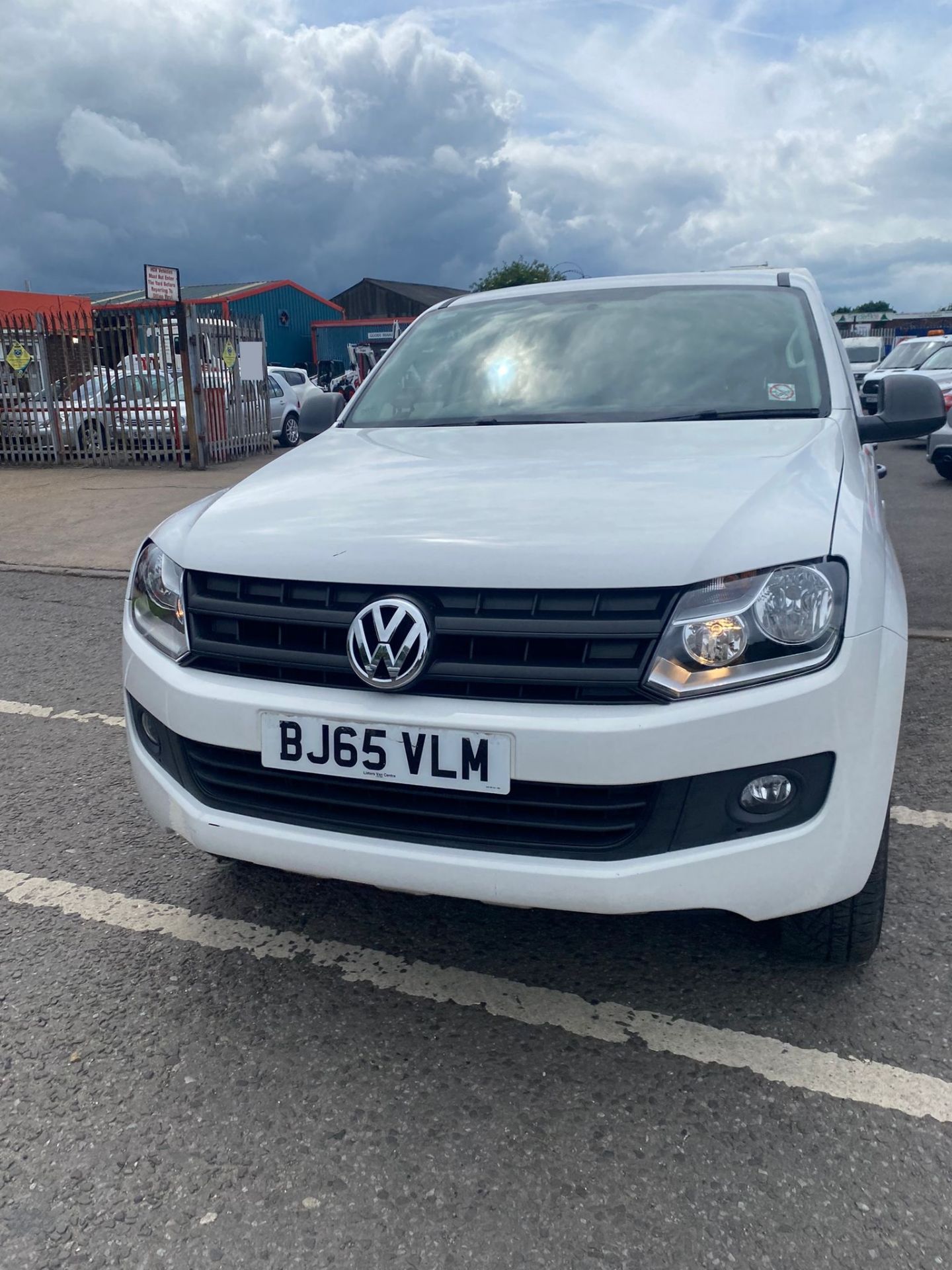 2015/65 VOLKSWAGEN AMAROK STARTLINE TDI4MOTION DC WHITE PICK UP *PLUS VAT* - Image 7 of 9