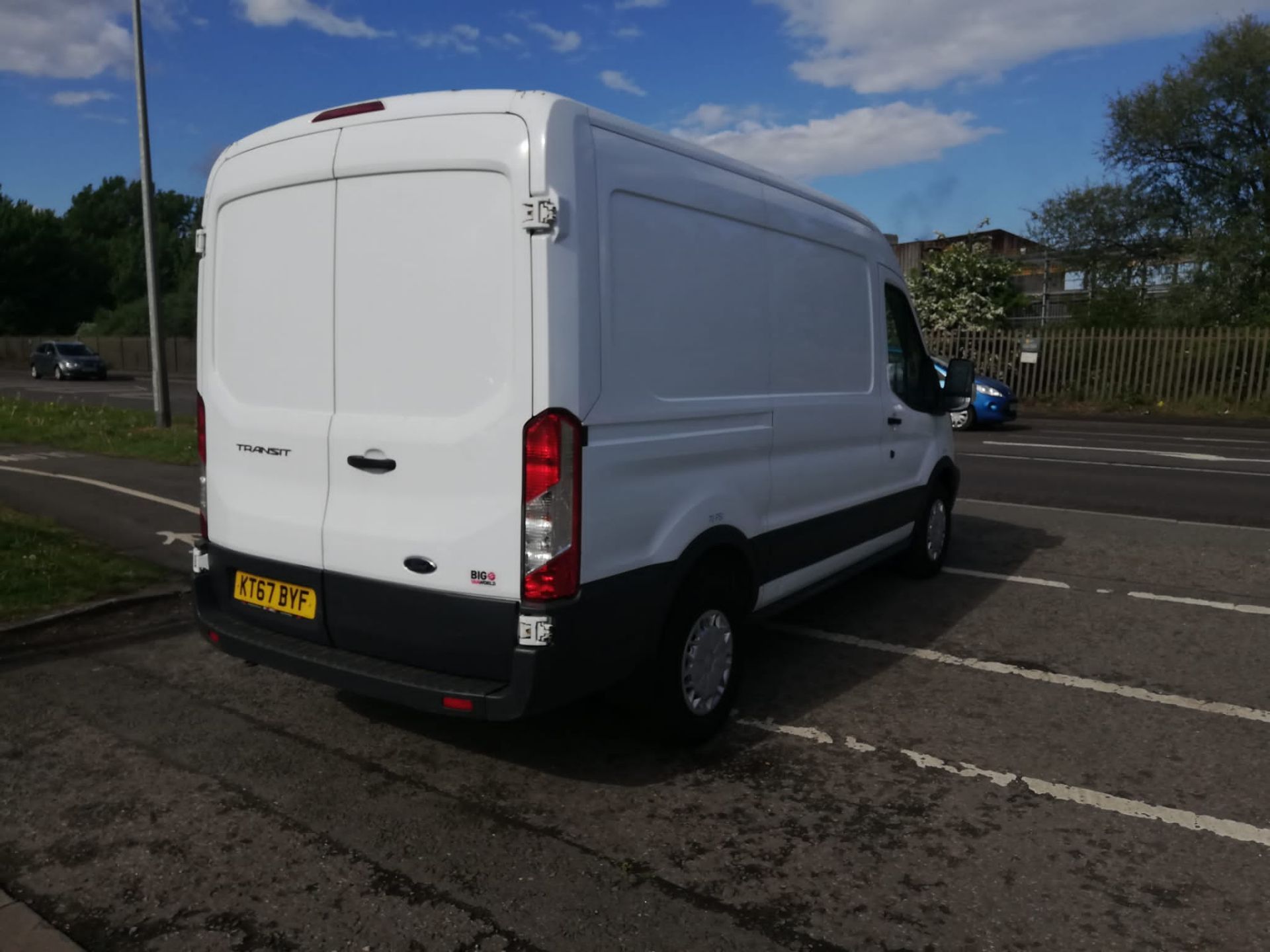 2017 67 FORD TRANSIT 350 WHITE VAN 110k miles with part history,170bhp,Fwd *PLUS VAT* - Image 8 of 10