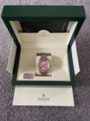 2007 ROLEX D SERIES 36mm, BOXED, HAS BEEN POLISHED, VERY BRIGHT