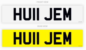 "HU11 JEM", PRIVATE NUMBER PLATE, CURRENTLY ON RETENTION UNTIL 03/05/2028 *NO VAT*