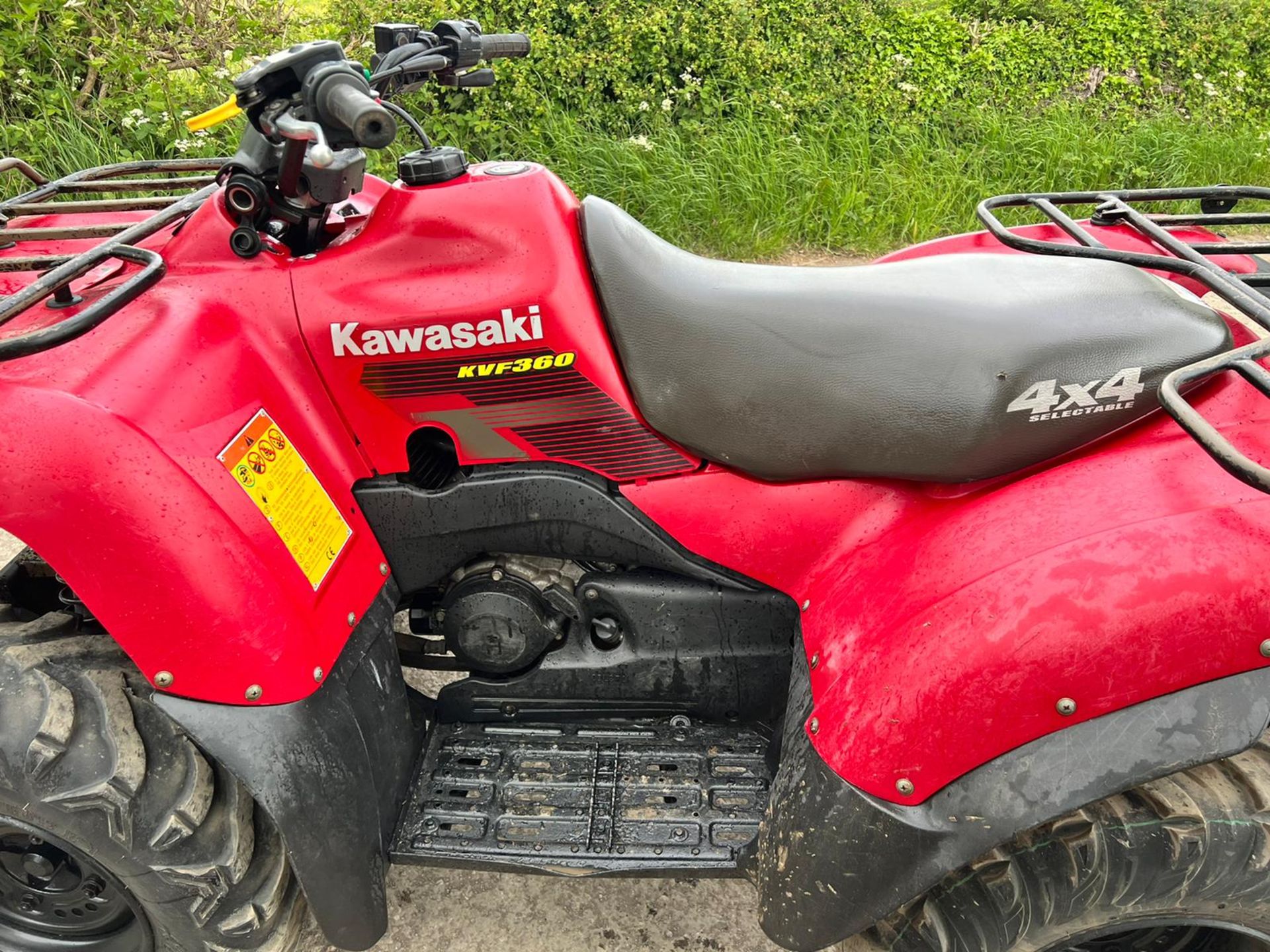 Kawasaki KVF360 4WD Farm Quad Bike, Runs And Drives "PLUS VAT" - Image 11 of 16