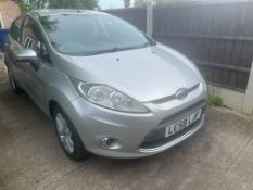 2008/58 FORD FIESTA ZETEC 90 TDCI SILVER HATCHBACK, 134,000 MILES *NO VAT*