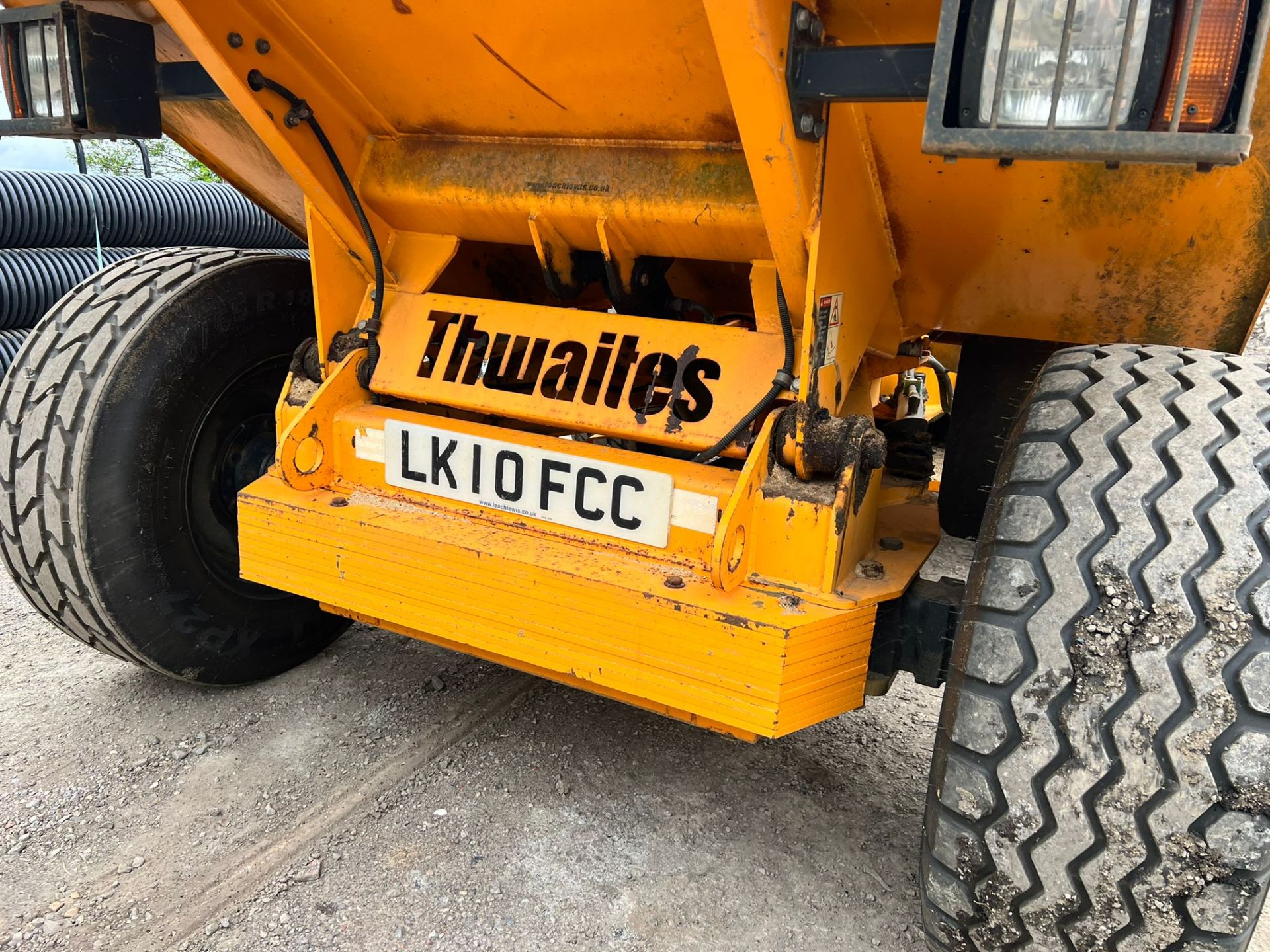 2010 Thwaites 4 Tonne 4WD Dumper, Runs Drives And Tips, Showing A Low 1322 Hours! *PLUS VAT* - Image 11 of 21