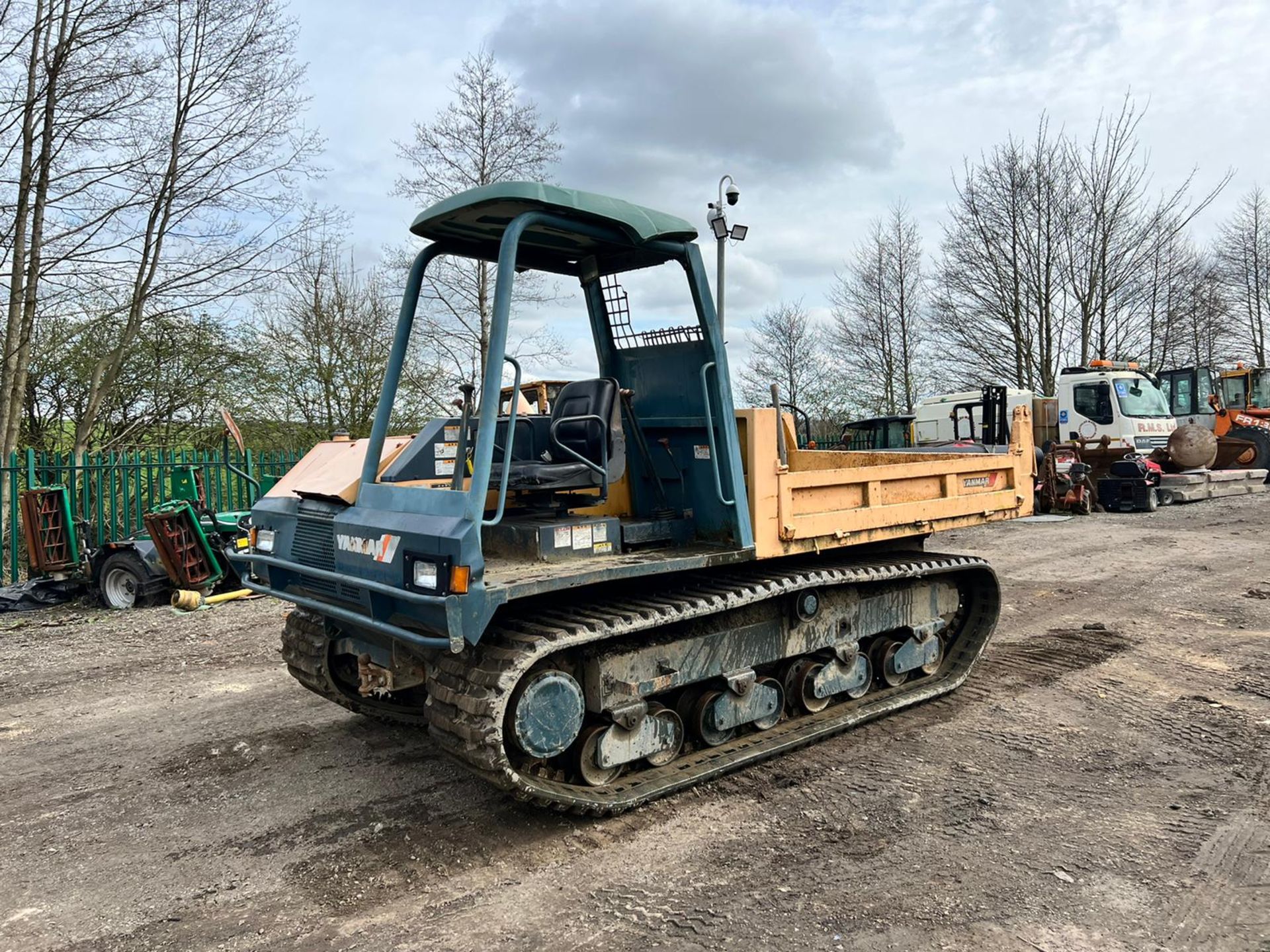 Yanmar C50R-2 5 Ton Reverse Drive Tracked Dumper, Runs Drives And Tips *PLUS VAT* - Image 2 of 19