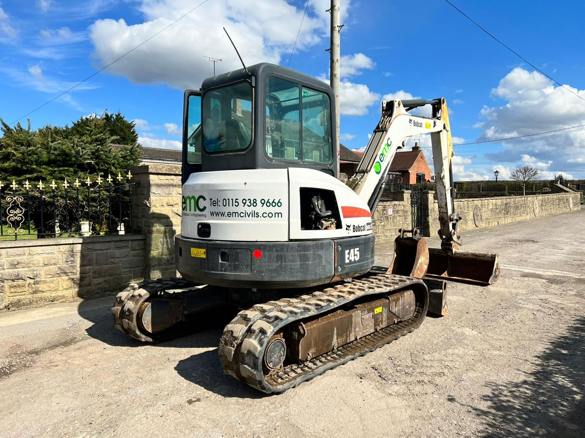 2012 Bobcat E45 4.5 Ton Digger, Runs Drives And Digs, Showing A Low 5110 Hours! *PLUS VAT* - Image 5 of 22