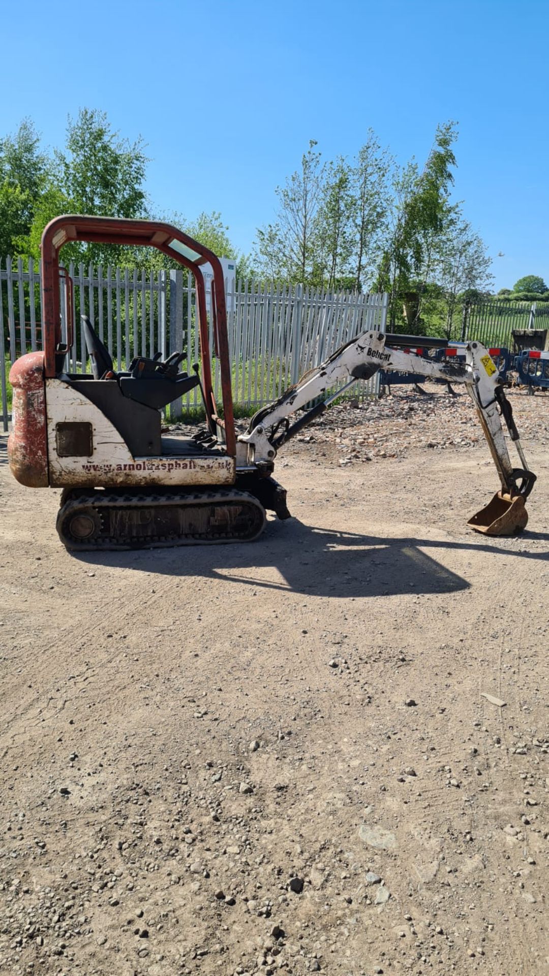 2005 Bobcat 320G 1.5 ton mini digger 3473 hours good working, 3 Cylinder Diesel engine *PLUS VAT - Image 7 of 12