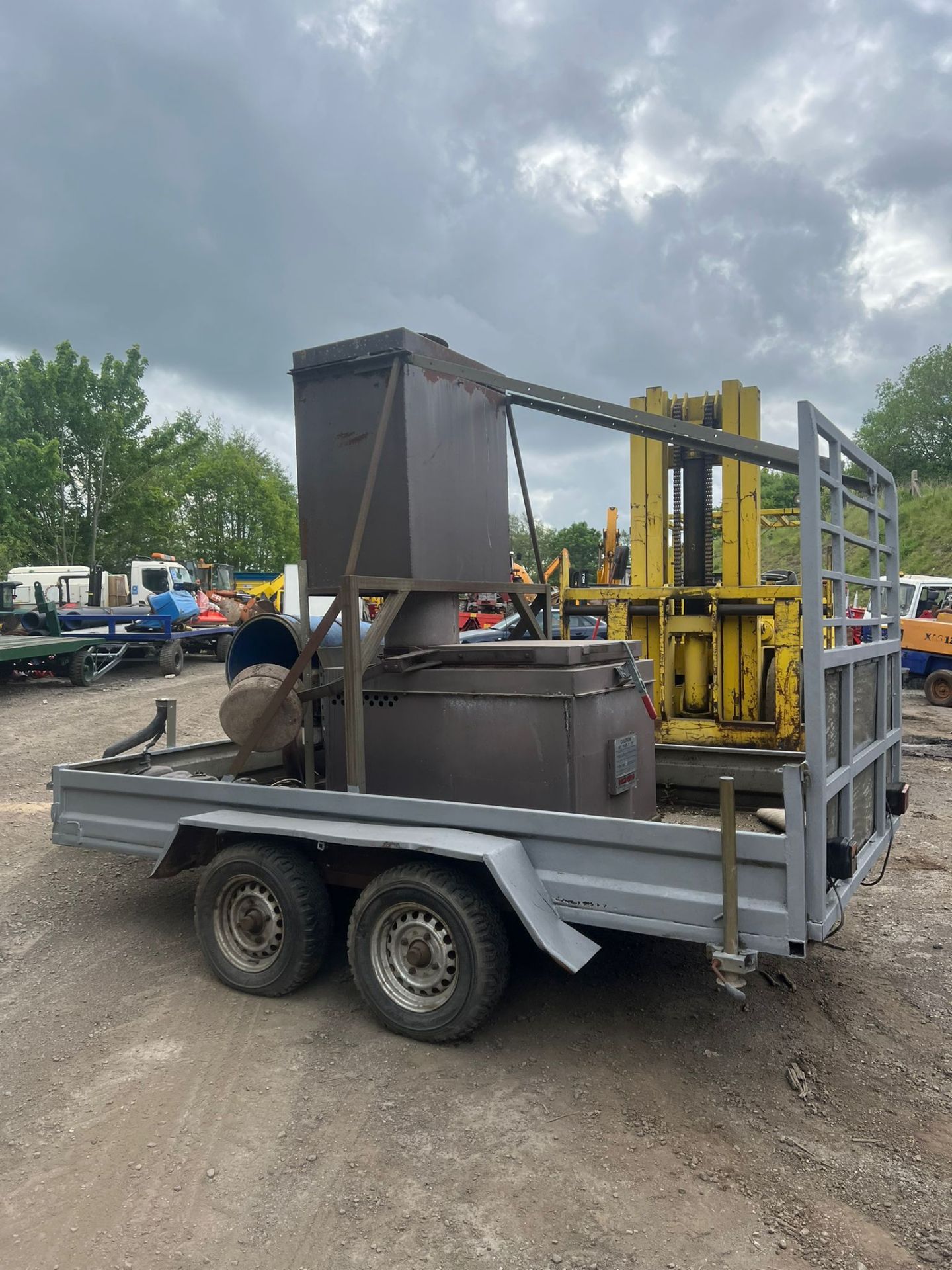 DIESEL INCINERATOR TRAILER, COMES WITH TRAILER "PLUS VAT"