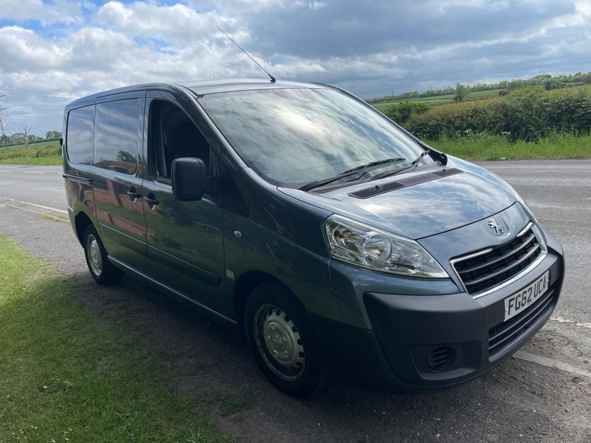 2012/62 PEUGEOT EXPERT 1200 L1H1 HDI GREY PANEL VAN, 2.0 DIESEL, 128,420 MILES *NO VAT*