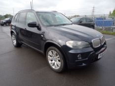 2008 BMW X5 3.0Sd Auto XDrive Msport SUV BLACK ESTATE, 132,429 MILES *NO VAT*