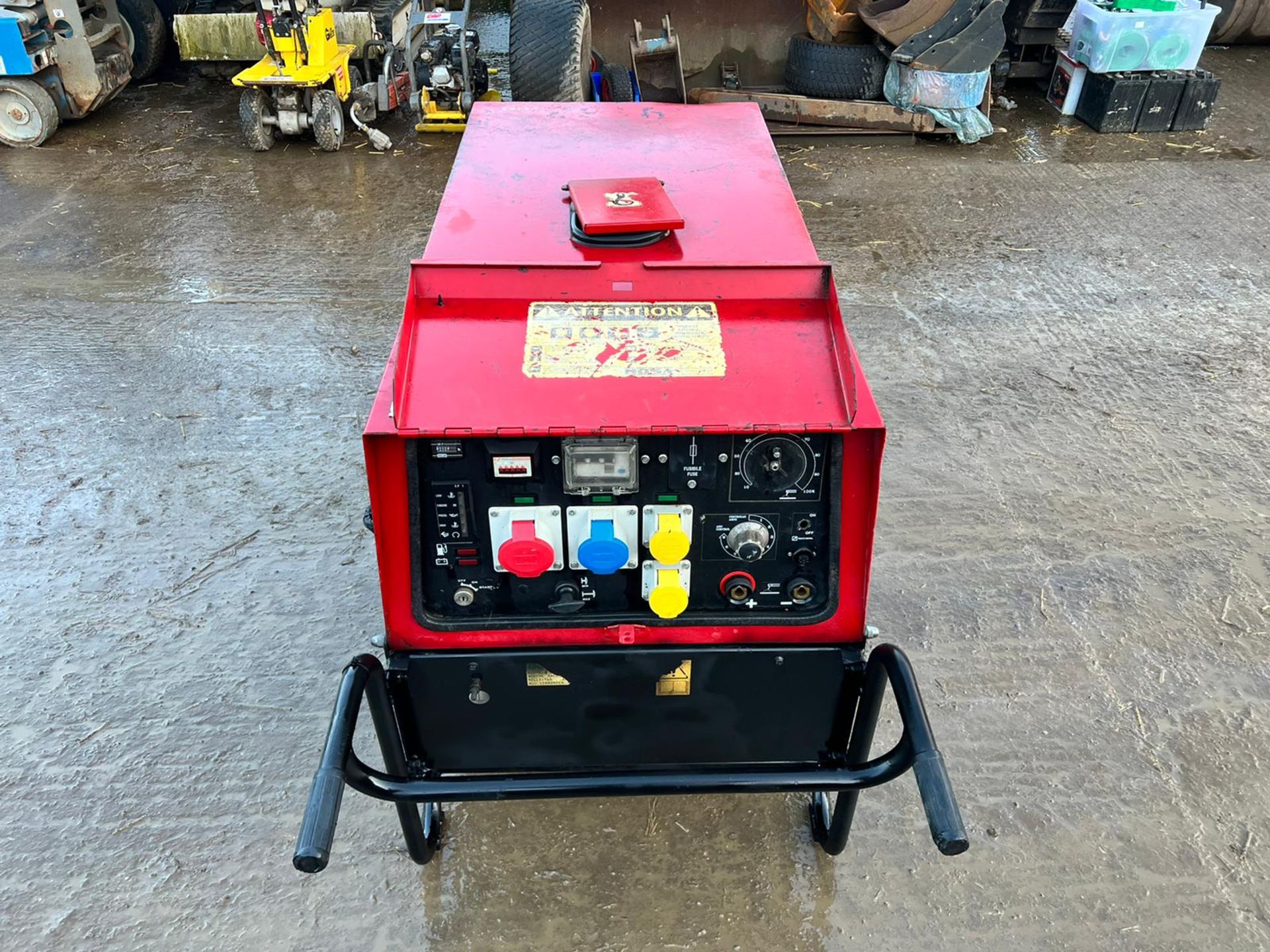 2017 Mosa TS300 KSX/EL 10KvA Diesel Generator Welder, Showing A Low 1173 Hours! *PLUS VAT* - Image 3 of 10