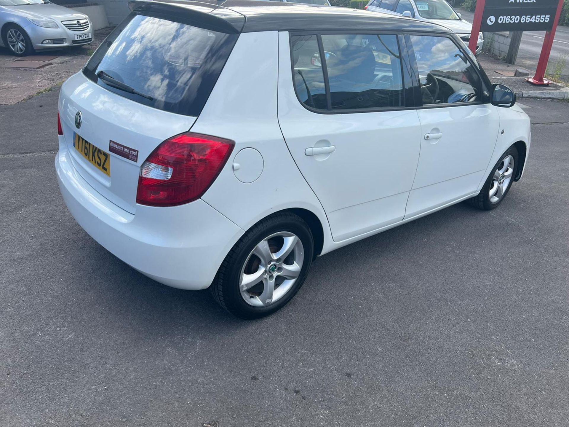 2011/61 SKODA FABIA S TDI CR 90 WHITE HATCHBACK, 156,810 miles, 2 KEYS *NO VAT* - Image 6 of 8