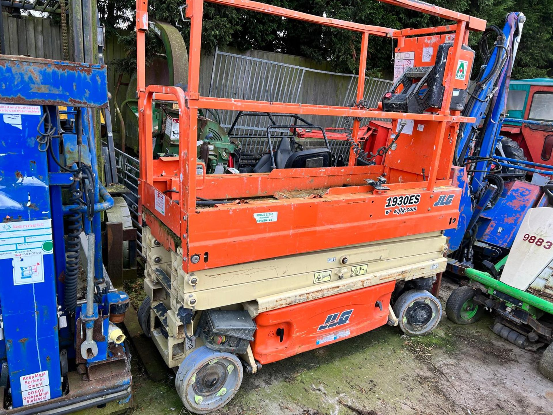 2016 JLG 1930ED ELECTRIC SCISSOR LIFT, UNTESTED, 4 BATTERIES *PLUS VAT* - Image 2 of 8