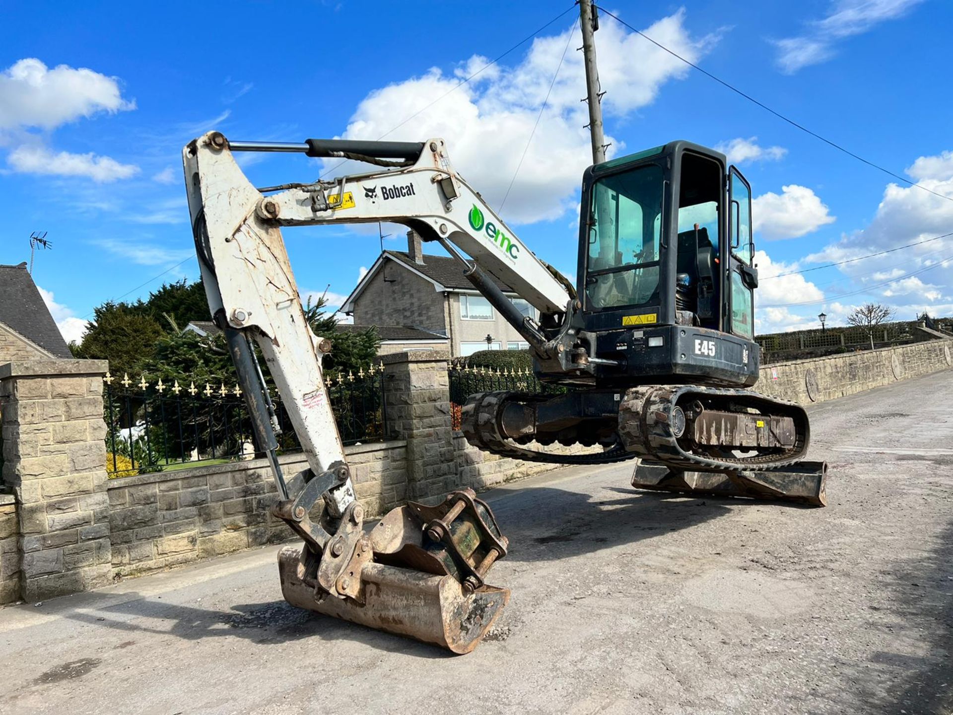 2012 Bobcat E45 4.5 Ton Digger, Runs Drives And Digs, Showing A Low 5110 Hours! *PLUS VAT* - Image 3 of 22