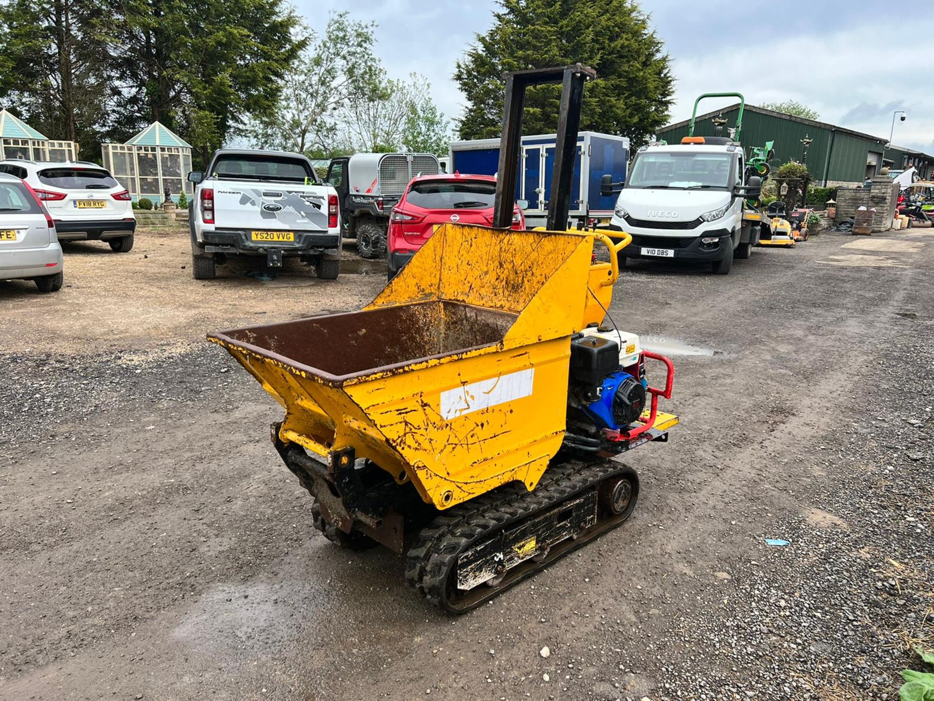 JCB Walk Behind Tracked Dumper, 2 SPEED TRACKING, ELECTRIC OR PULL START *PLUS VAT* - Image 3 of 18