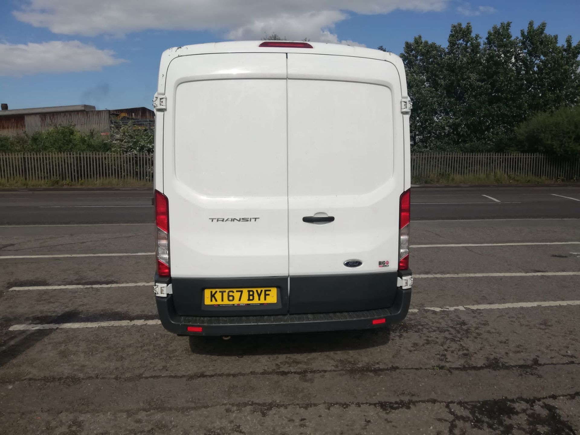 2017 67 FORD TRANSIT 350 WHITE VAN 110k miles with part history,170bhp,Fwd *PLUS VAT* - Image 7 of 10