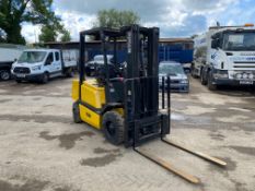 2005 Yale GDP25 diesel forklift, freelift mast container spec, Mazda Diesel engine *PLUS VAT*