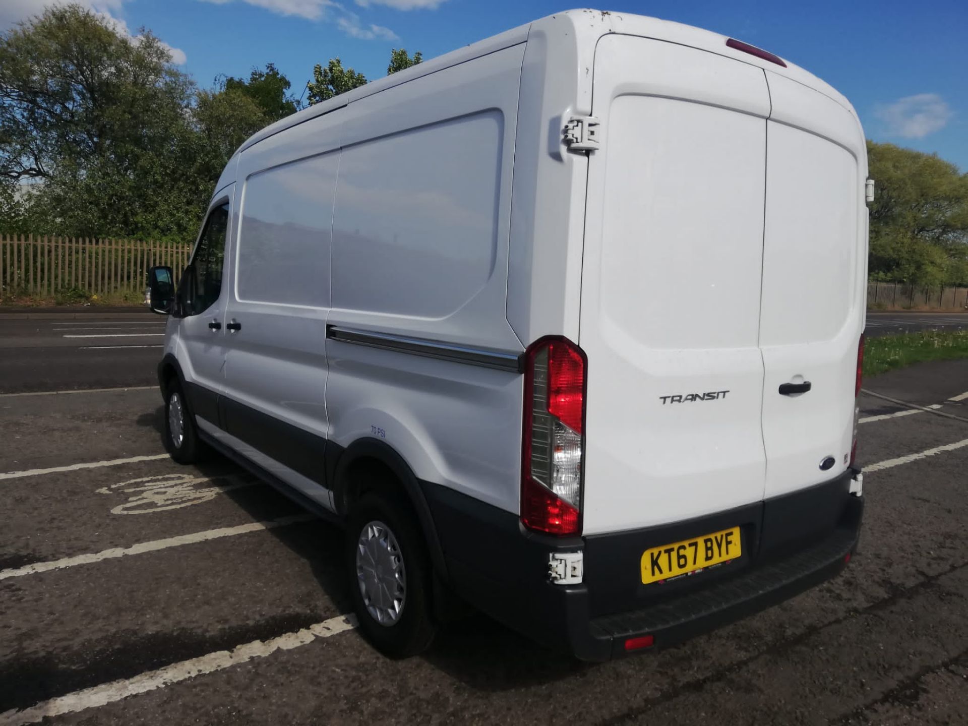 2017 67 FORD TRANSIT 350 WHITE VAN 110k miles with part history,170bhp,Fwd *PLUS VAT* - Image 6 of 10