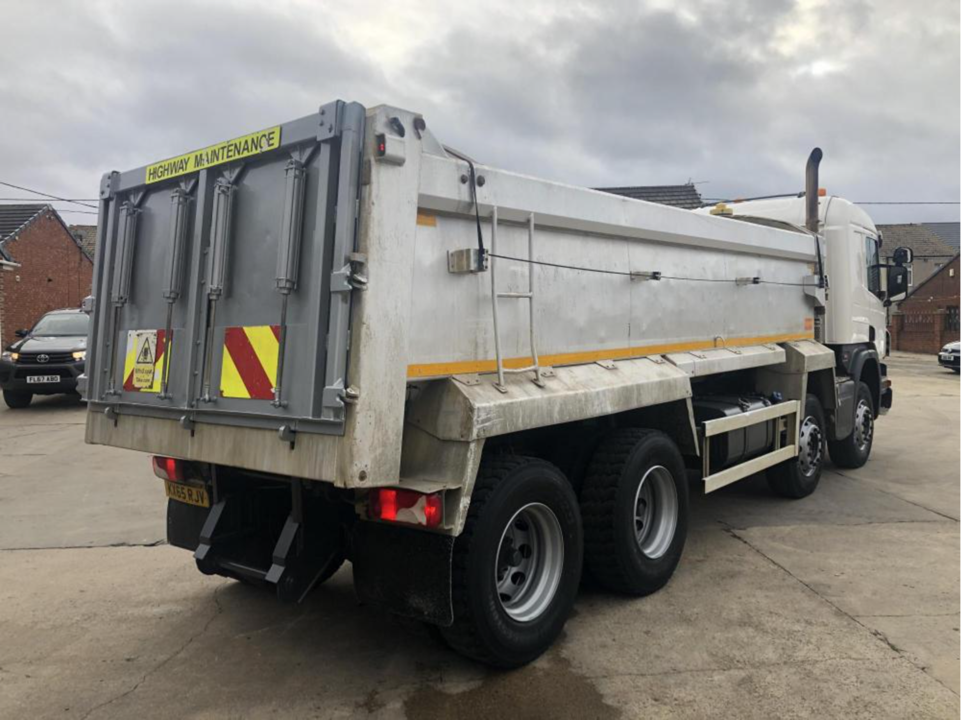 2015/65 PLATE SCANIA P360 8x4 ALLOY TIPPER WILCOX WILCO LIGHT BODY HYVA TIPPING GEAR *PLUS VAT* - Image 4 of 16