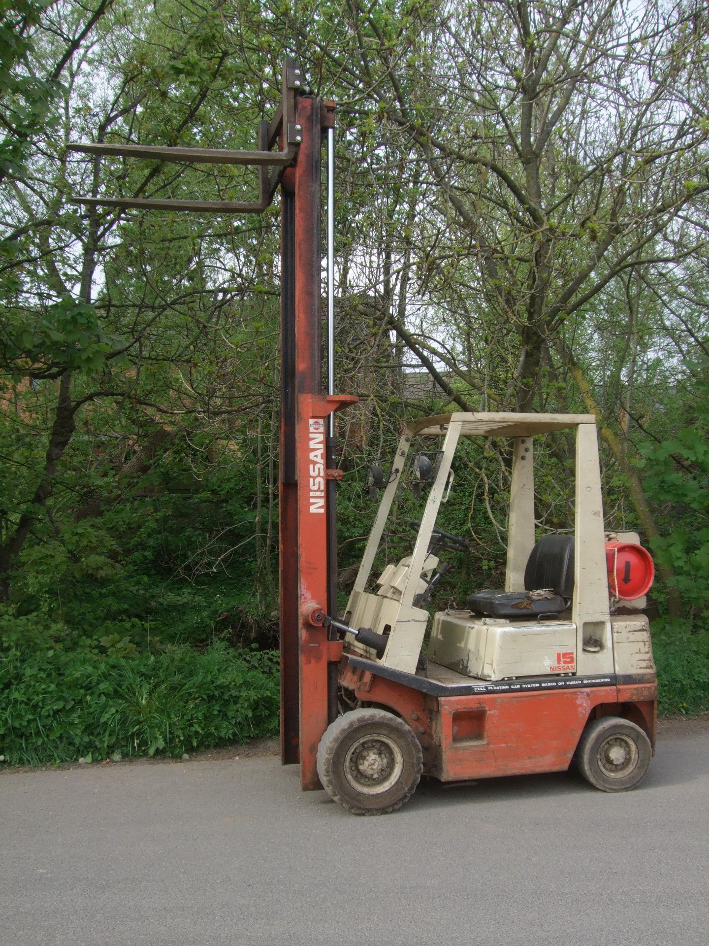 Nissan PH02A15U Gas Forklift, 1.5 Tonne Capacity, Duplex Mast *PLUS VAT* - Image 2 of 5