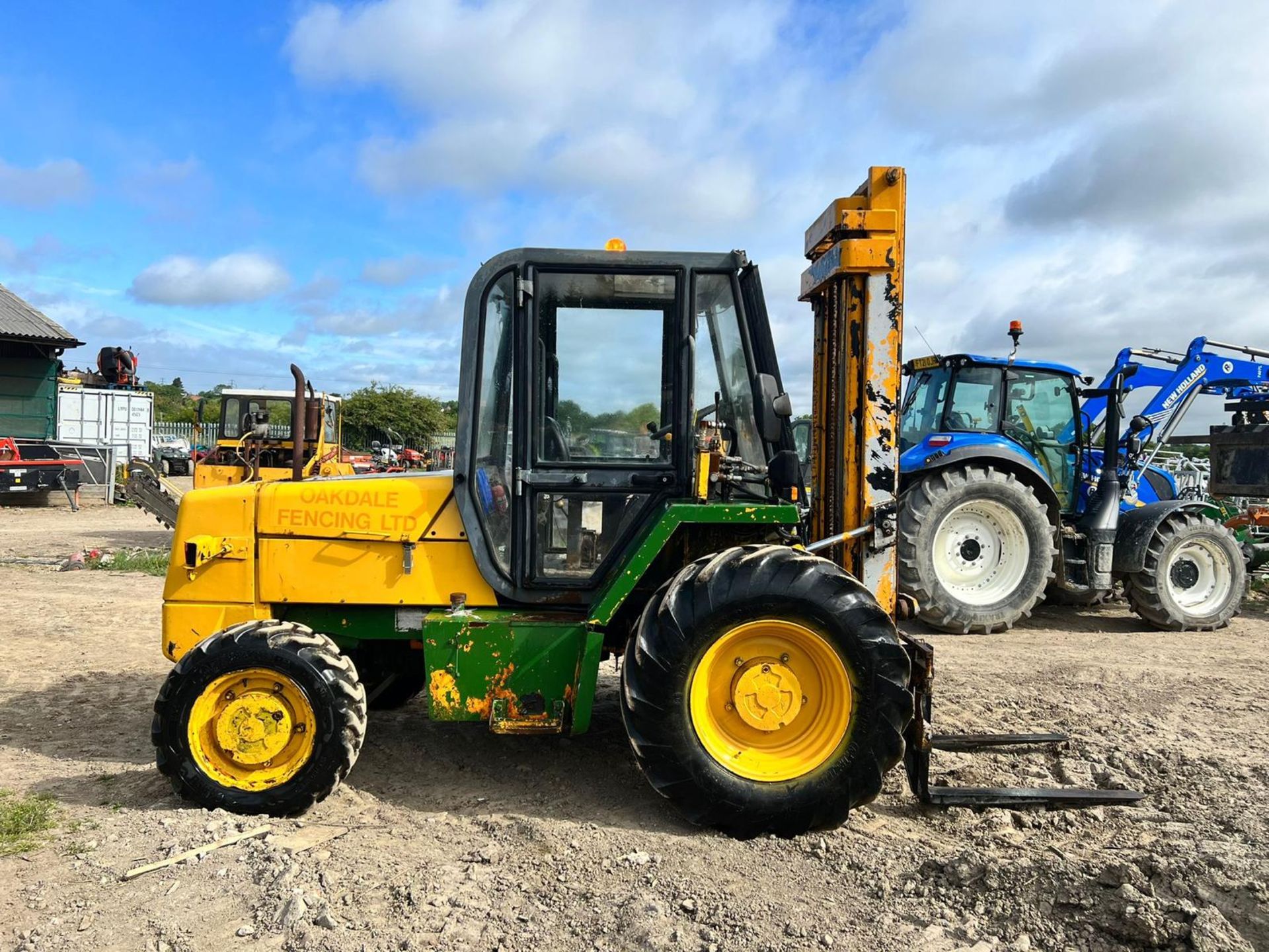 JCB 926 4x4 DIESEL ROUGH TERRAIN FORKLIFT, ROAD REGISTERED, ELECTRIC START *PLUS VAT* - Image 7 of 23