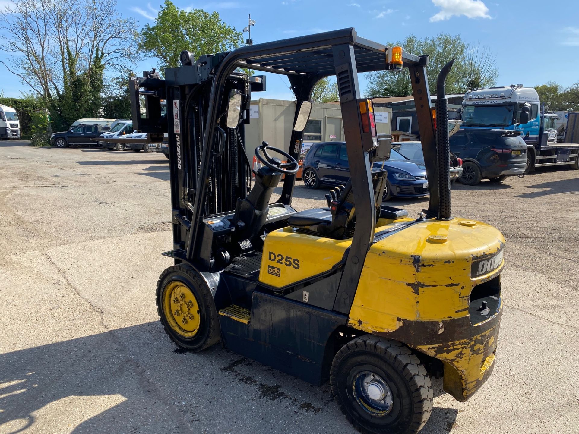 2006 Doosan DS25 2.5 ton lift forklift, 8900 hours, Cummins engine *PLUS VAT* - Image 4 of 6