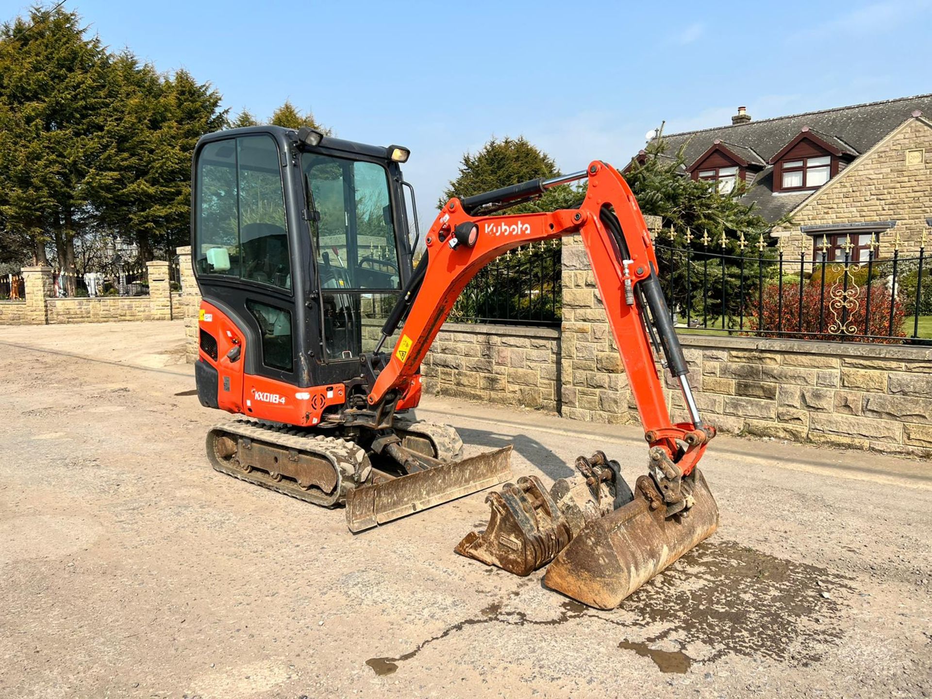 2018 Kubota KX018-4 1.8 Ton Mini Digger, Runs Drives And Digs *PLUS VAT*