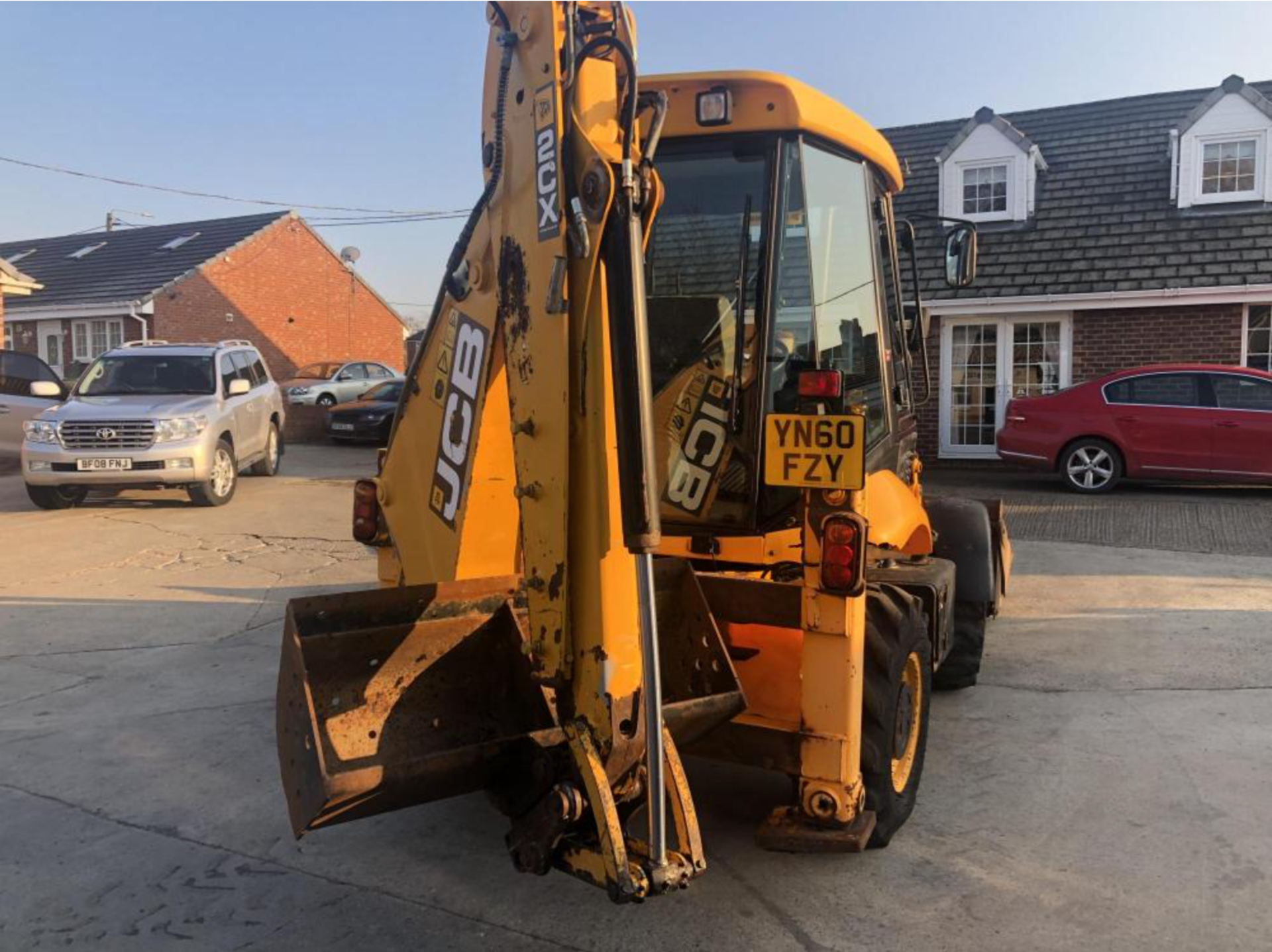 2010 60 plate Jcb 2cx digger, 4 wheel steering back actor good work order *PLUS VAT* - Image 4 of 13