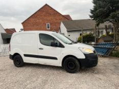 2016 PEUGEOT PARTNER 850 PROFESSIONAL HDI WHITE PANEL VAN, 158,840 miles *PLUS VAT*