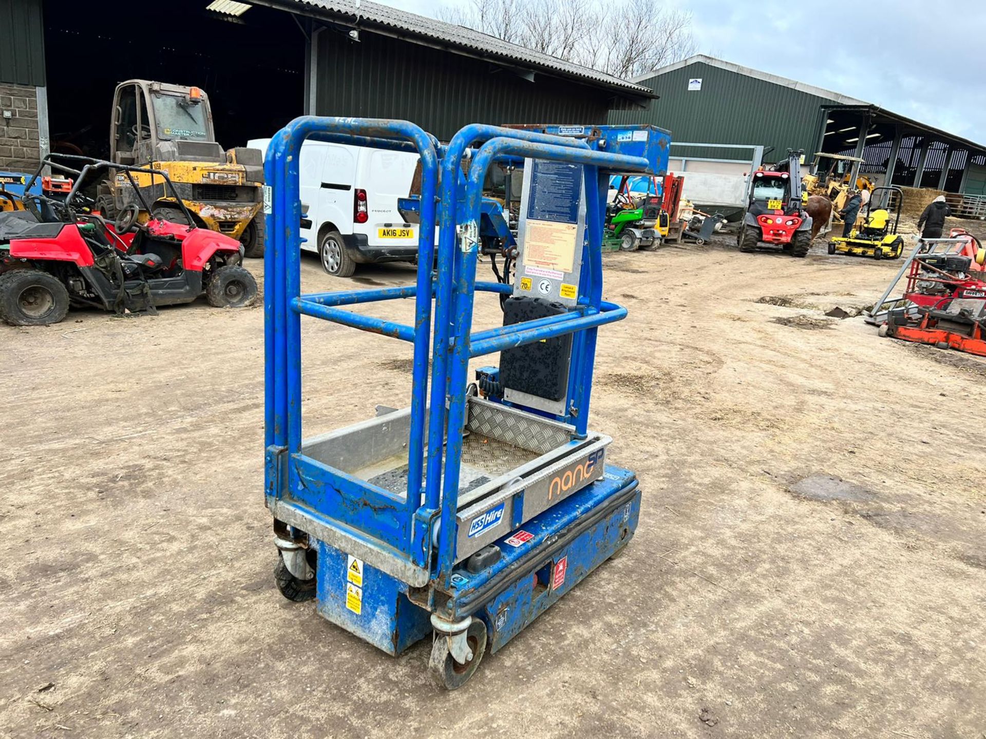 2011 Powertower Nano SP Self Drive Electric Scissor Lift By JLG, Top Controls Are Included *PLUS VAT - Image 2 of 9