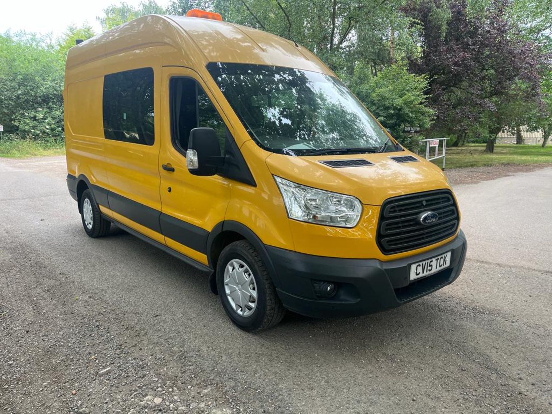 2015 FORD TRANSIT 350 YELLOW PANEL VAN *PLUS VAT* - Image 3 of 12