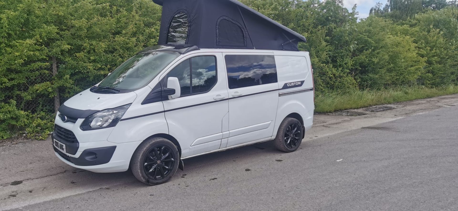 2015 FORD TRANSIT CUSTOM 310 ECO-TECH WHITE VAN *NO VAT* - Image 4 of 18