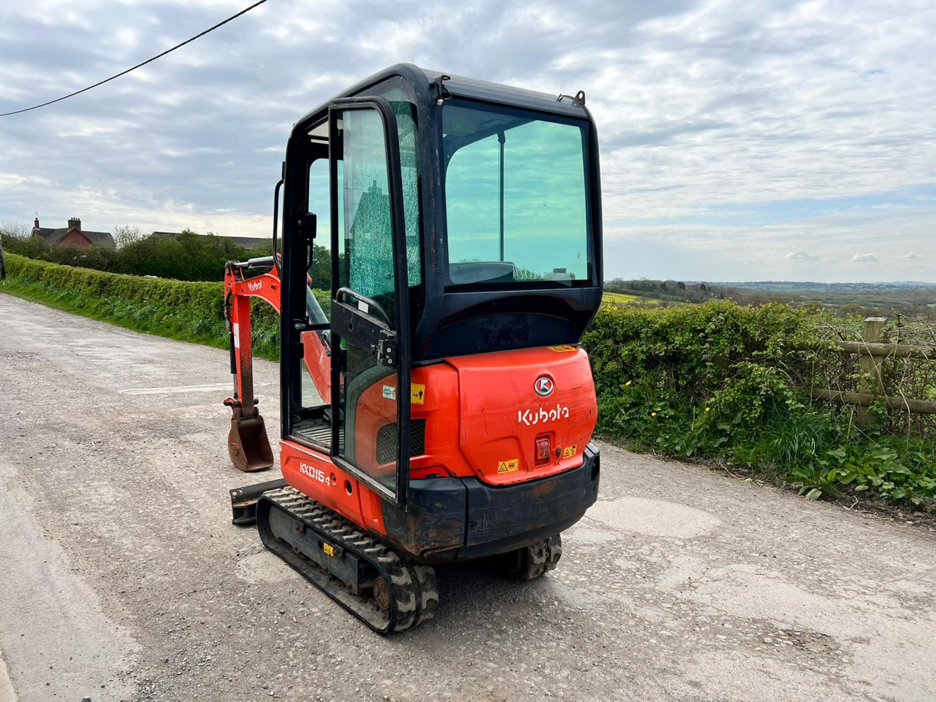 2015 Kubota KX016-4 1.6 Ton Mini Digger, Runs Drives And Digs, Cabbed *PLUS VAT* - Image 4 of 23