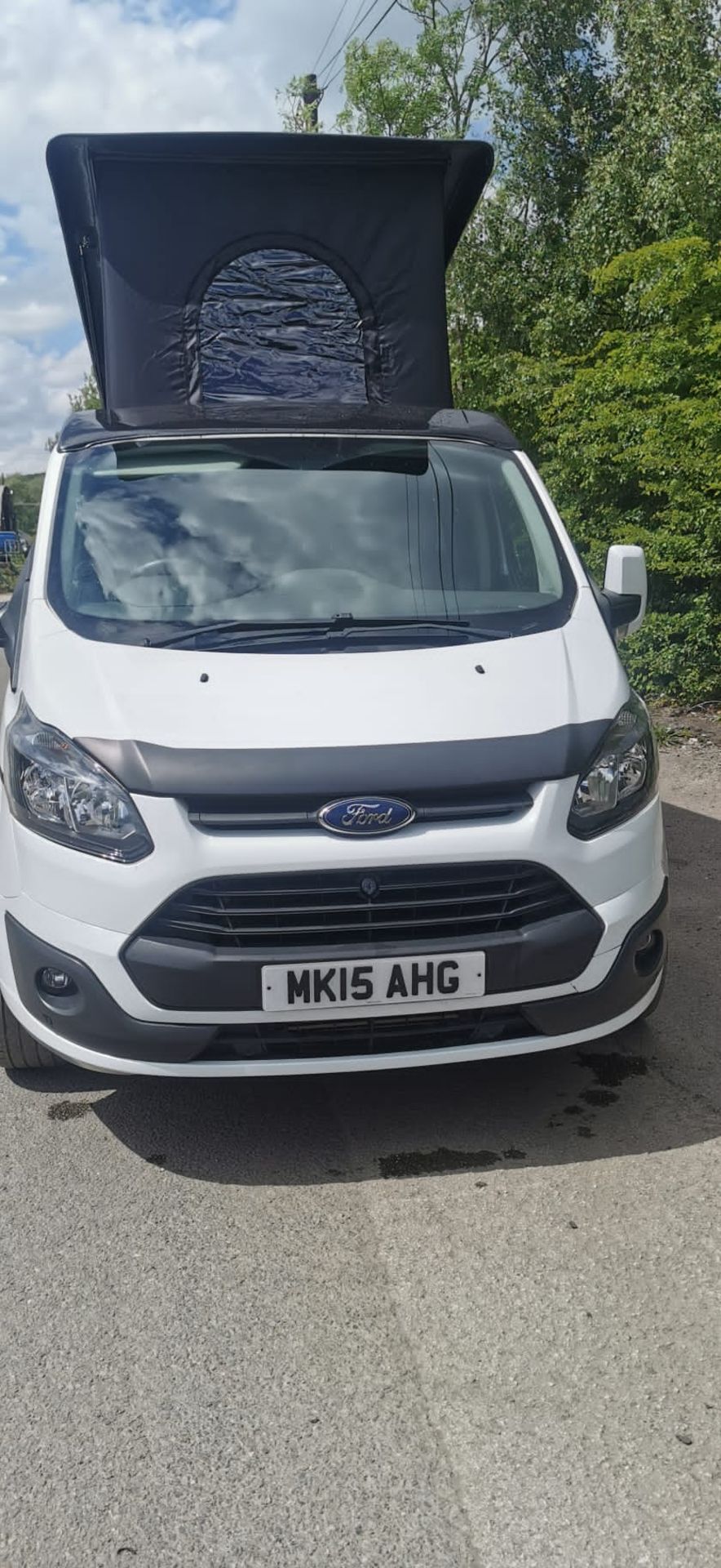 2015 FORD TRANSIT CUSTOM 310 ECO-TECH WHITE VAN *NO VAT* - Image 3 of 18