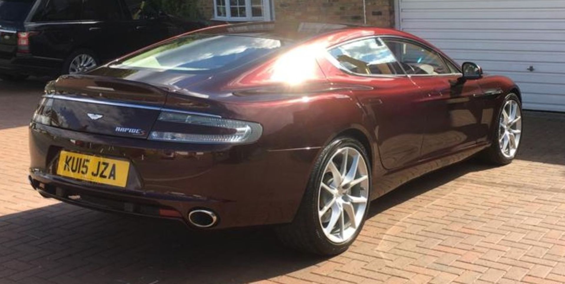 2015 ASTON MARTIN RAPIDE S V12 AUTO RED HATCHBACK, 15400 MILES, SHOWROOM CONDITION - Image 4 of 20