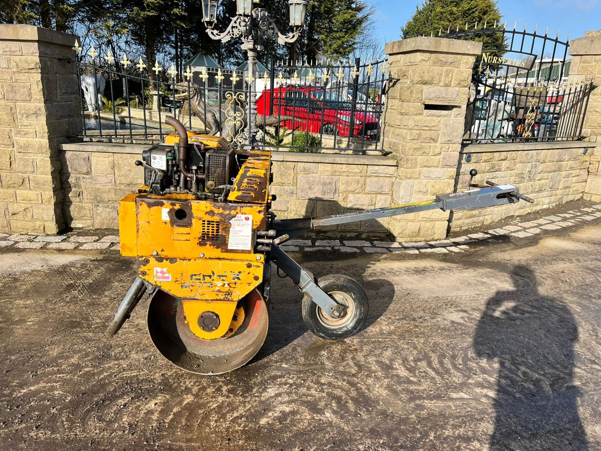 2015 Terex MBR71 Single Drum Vibrating F/R Pedestrian Roller, Piped For Breaker *PLUS VAT* - Image 5 of 13