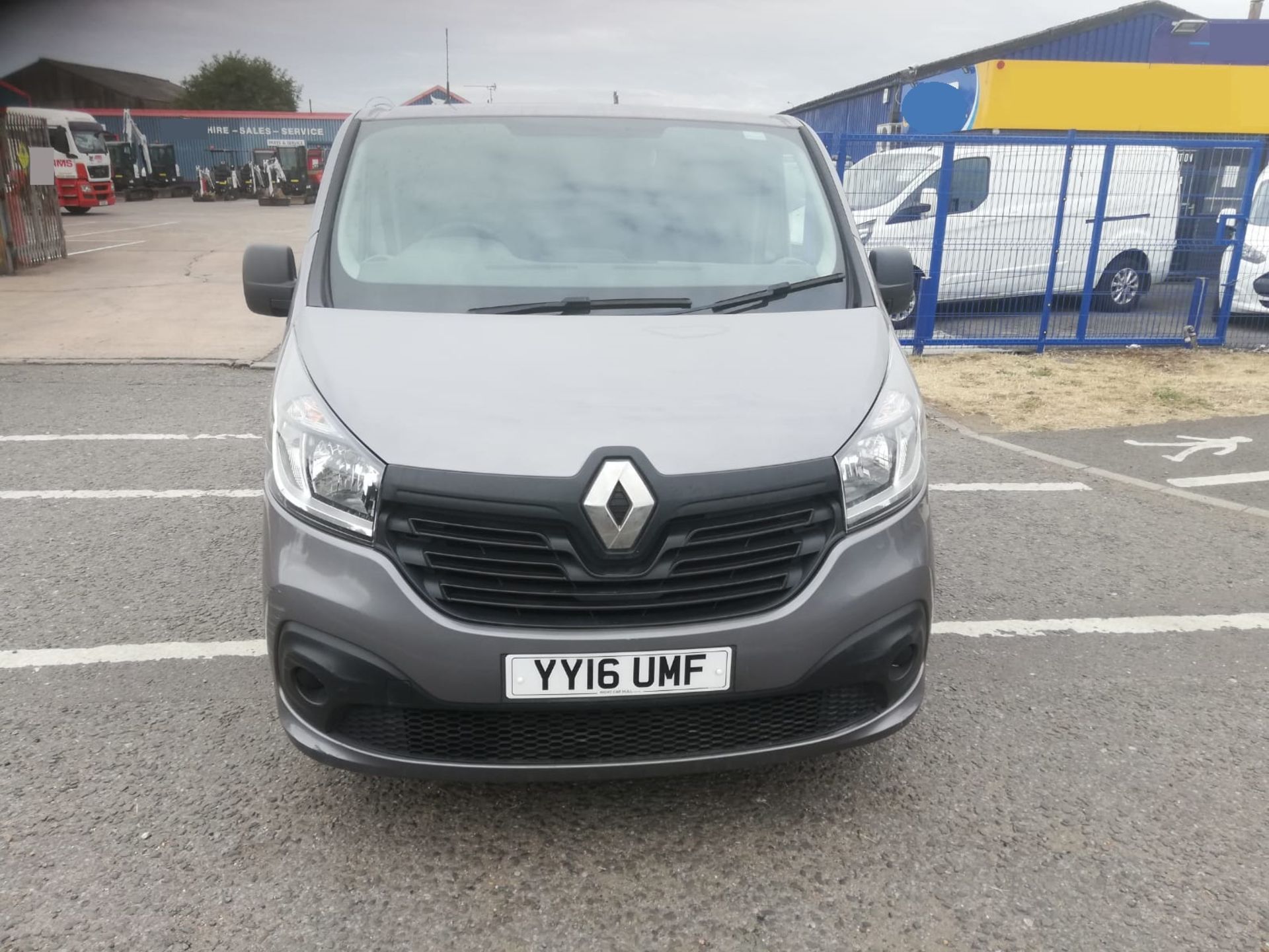 2016 RENAULT TRAFIC SL27 BUSINESS + DCI GREY PANEL VAN *NO VAT* - Image 2 of 9