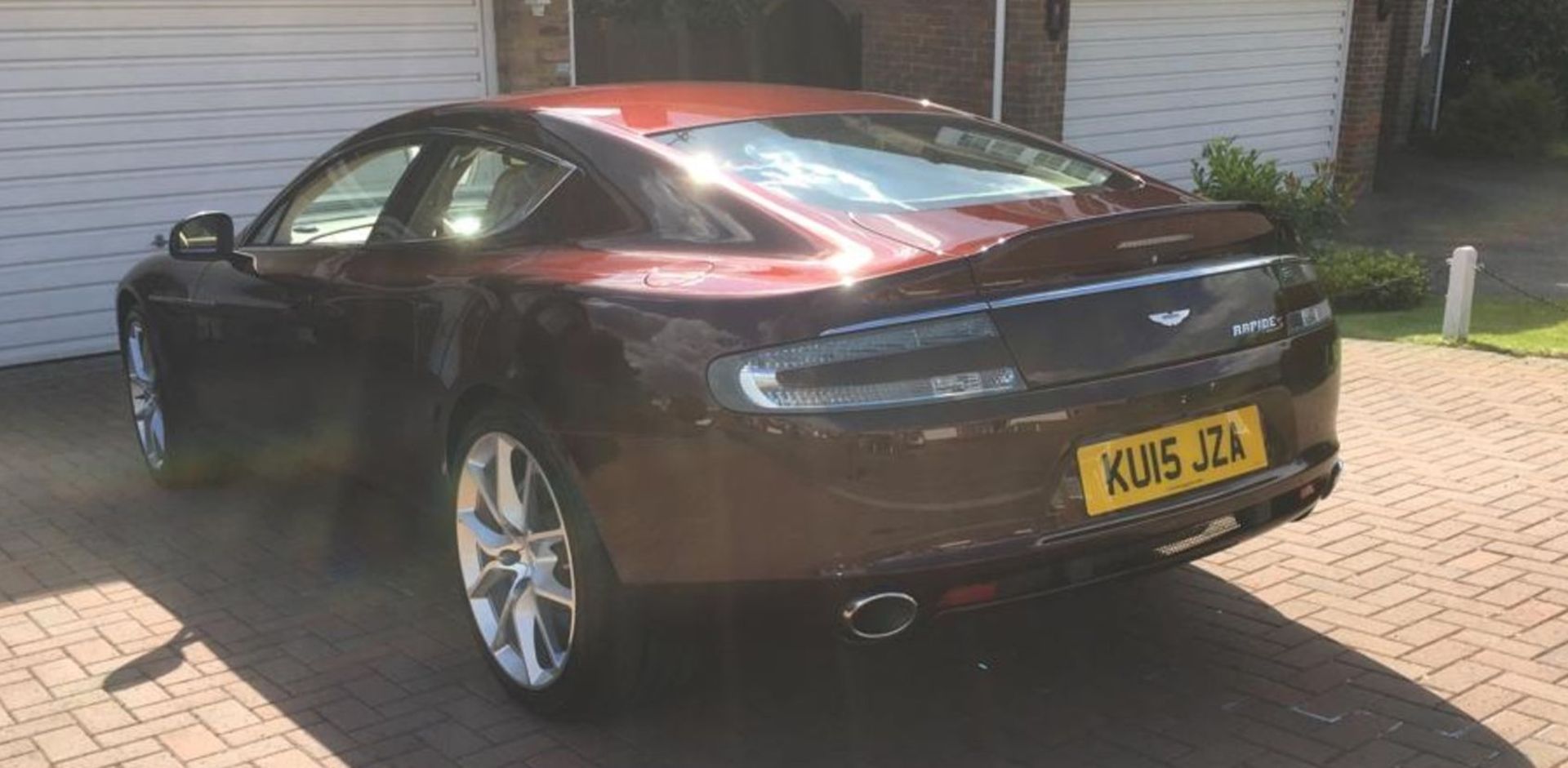 2015 ASTON MARTIN RAPIDE S V12 AUTO RED HATCHBACK, 15400 MILES, SHOWROOM CONDITION - Image 5 of 20