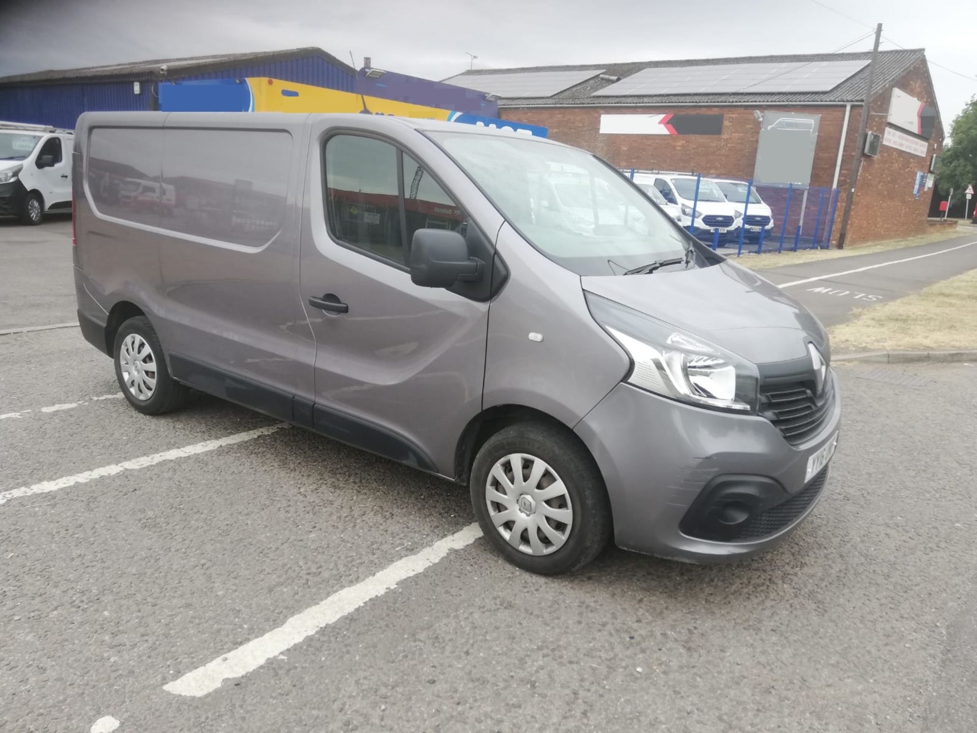 2016 RENAULT TRAFIC SL27 BUSINESS + DCI GREY PANEL VAN *NO VAT* - Image 3 of 9