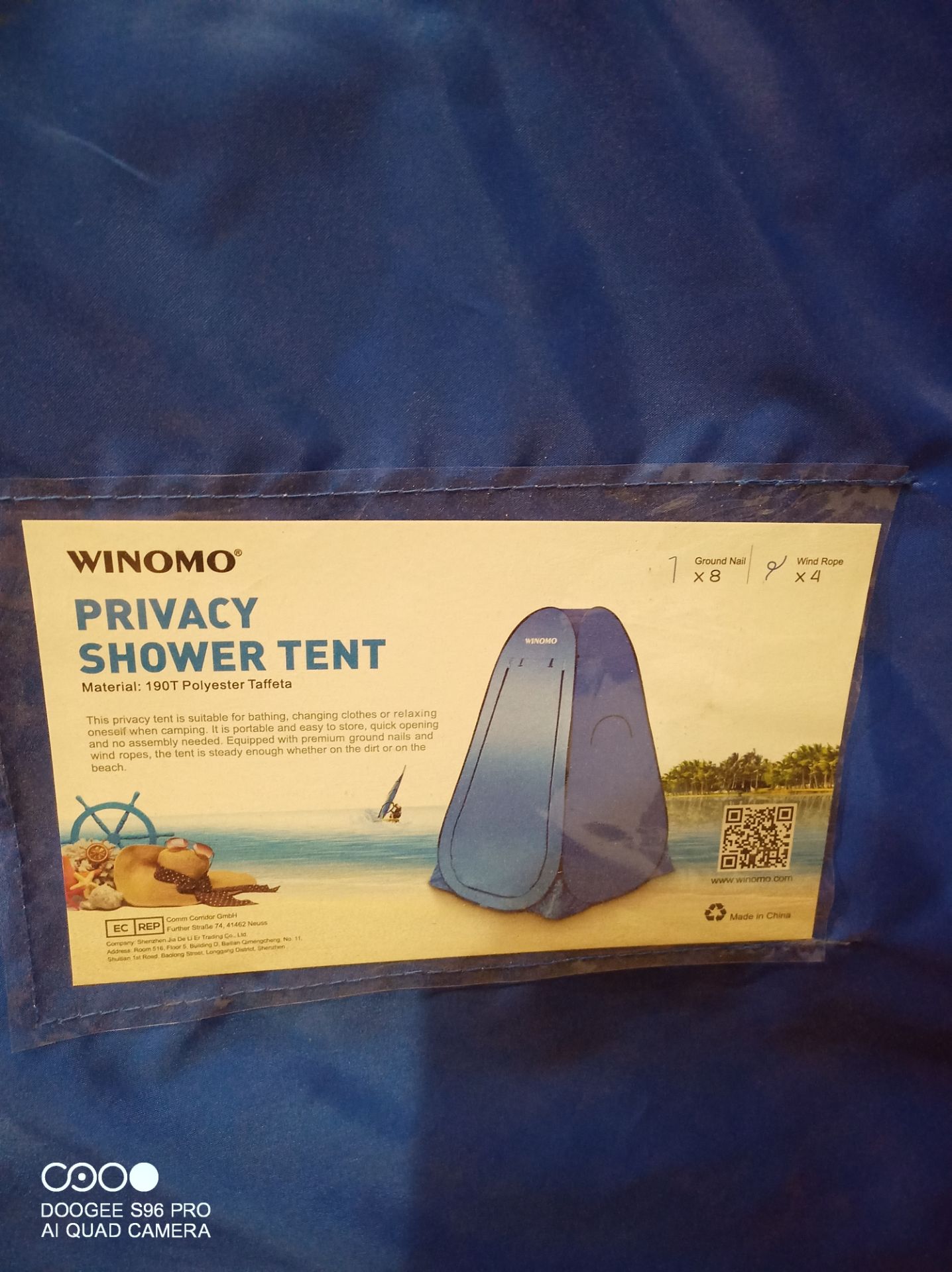 70 x BRAND NEW PRIVACY TENTS *PLUS VAT* - Image 2 of 3