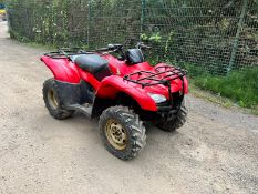 2011 Honda Fourtrax TRX420FM 4x4 Farm Quad Bike *PLUS VAT*