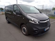 2016/66 VAUXHALL VIVARO 2700 CDTI ECOFLEX S/S BLACK PANEL VAN, LOTS OF HISTORY *PLUS VAT*