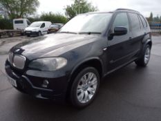 2008 BMW X5 3.0Sd Auto XDrive Msport SUV BLACK ESTATE, 132,429 MILES *NO VAT*