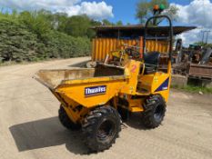 2015 Thwaites 1 ton high tip dumper, 1225 hours, in perfect working order ready to go "PLUS VAT"