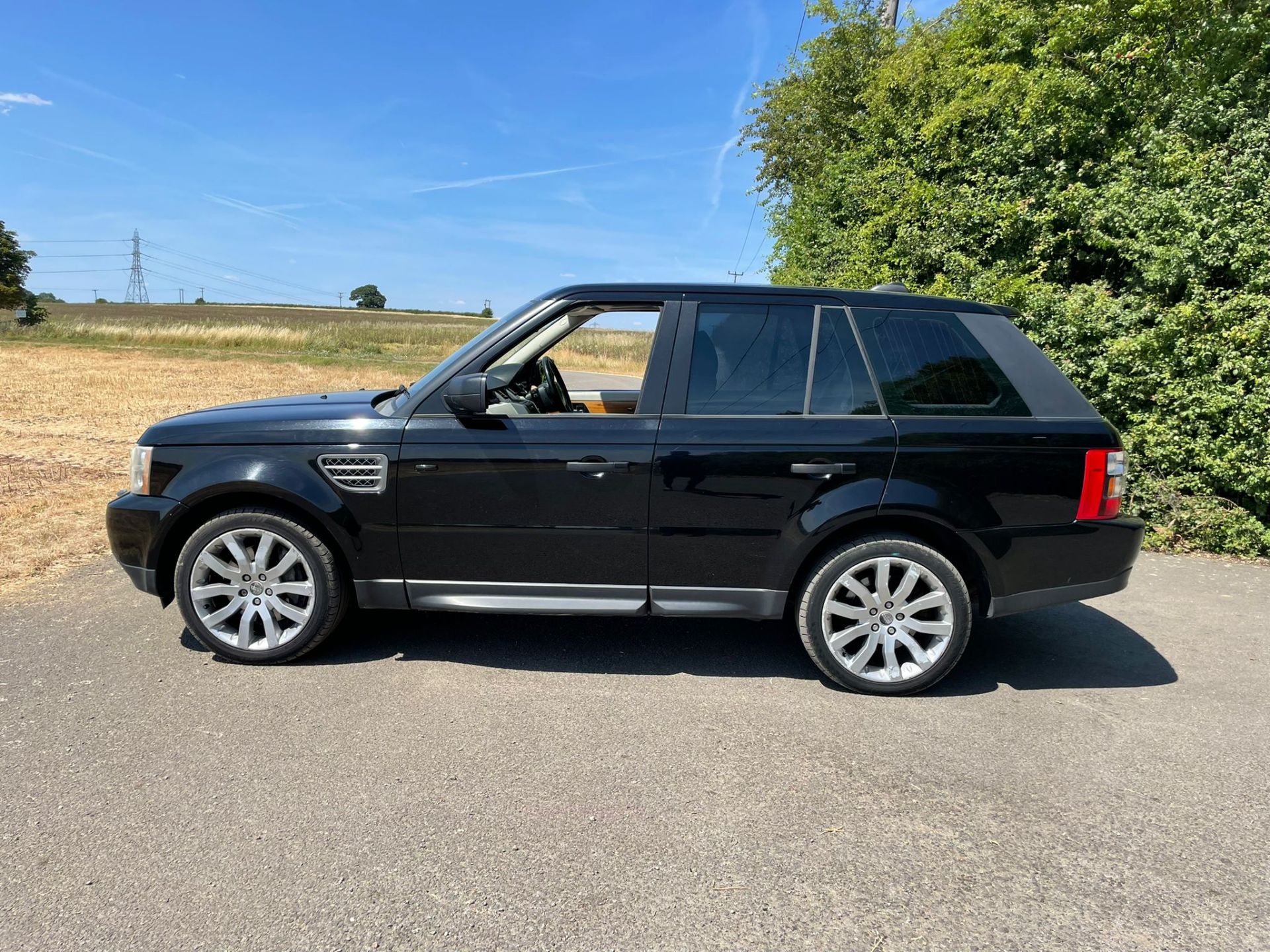 2007/57 LAND ROVER RANGE ROVER SP HSE TDV6 A BLACK ESTATE *NO VAT* - Image 4 of 15