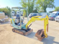 Yanmar B15-5, 2700 hours, 2 speed tracking, Comes with 3 buckets *PLUS VAT*