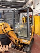 JCB 801.4 DIGGER WITH 4 BUCKETS *NO VAT*