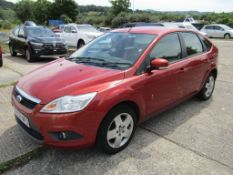 2008/58 FORD FOCUS STYLE TD 115 RED HATCHBACK *NO VAT*