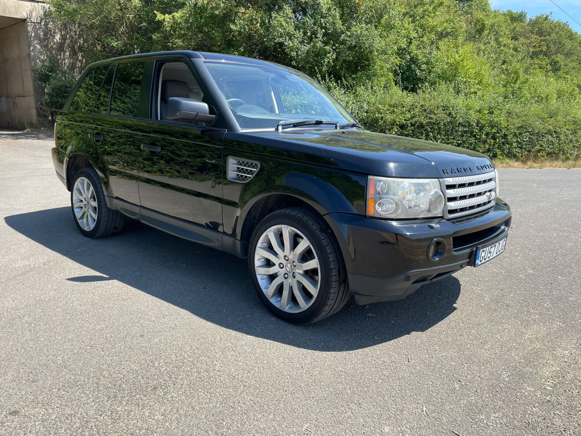 2007/57 LAND ROVER RANGE ROVER SP HSE TDV6 A BLACK ESTATE *NO VAT*