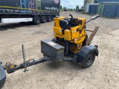 2017 Terex MBR71 Pedestrian Roller, Complete With Trailer & Terex Hydraulic Breaker *PLUS VAT*